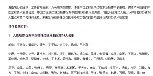 【大发体育】?3年前足协发布的《优秀中国籍球员技术档案库64人名单》，大发助力你的致富之路！