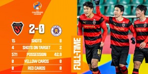 【大发体育】亚冠小组赛浦项制铁2-0击败河内FC，小组赛5连胜领跑，大发助力你的致富之路！