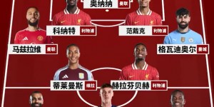 【大发体育】詹俊评英超前8轮最佳阵：利物浦4人、曼联曼城各2人 枪手无人入选，大发助力你的致富之路！