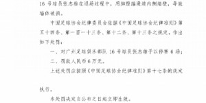 【大发体育】足协官方：广州球员刘浪舟、张志雄非体育行为，停赛6场罚款6万，大发助力你的致富之路！