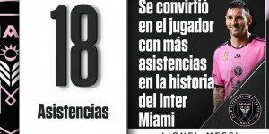 【大发体育】进球、助攻皆登顶！梅西18助荣膺迈阿密国际队史助攻王，大发助力你的致富之路！