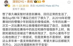 【大发体育】DYG青枫宣布休息：心有不甘也做过一些尝试，但是效果也不是很好，大发助力你的致富之路！