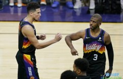 【大发扑克】NBA官网FMVP榜：布克超保罗升至榜首 字母哥仍第三