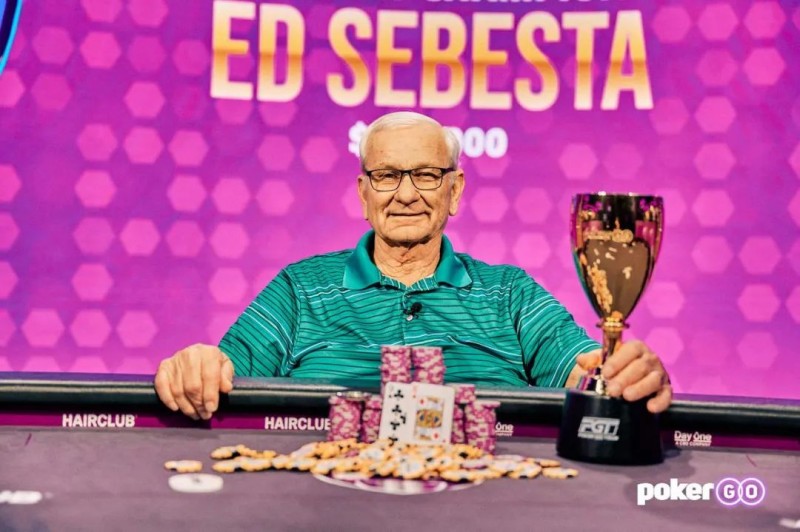 【EV扑克】简讯 | Ed Sebesta赢得PokerGO杯第三场赛事，奖金216,000美元