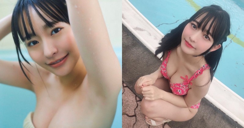 暗黑版新垣結衣出沒！日本天然美少女「雪乳大方露」，飽滿蜜桃上下都有！