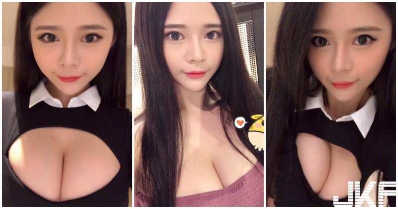 正妹「挖空爆乳照」太犯規了！胸前「雪白形狀」讓人受不了&#8230;